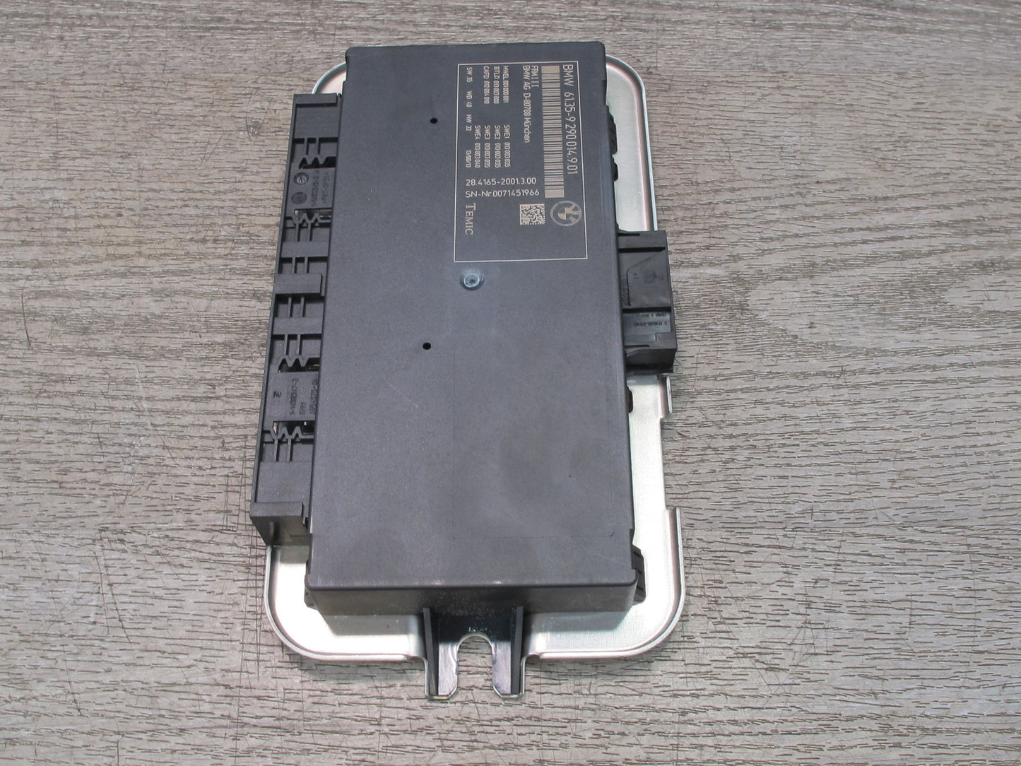 11-14 BMW F25 X3 FRM3 Footwell Light Control Module 9290014 OEM