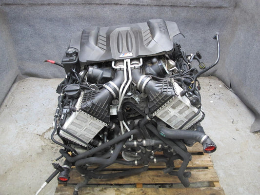 2012-2015 BMW F12 F13 F06 M6 S63B44T0 RWD A/T Complete Engine Motor 70k Miles