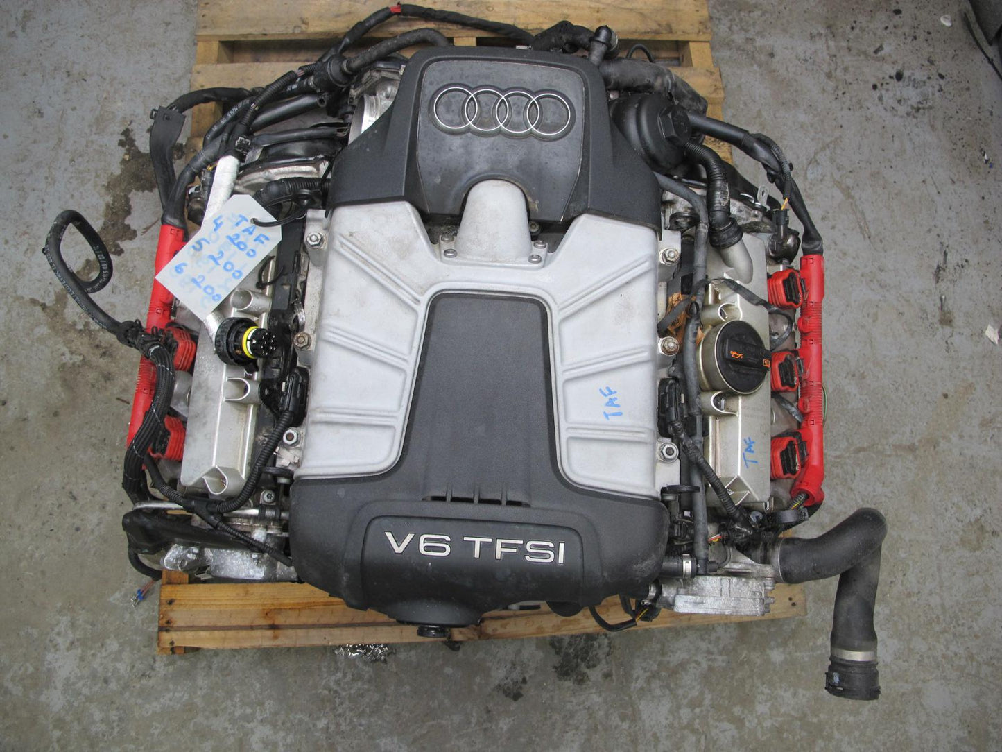 13-16 Audi B8 S4 3.0L Tfsi Xgxc AWD Complete Engine Motor 134K Miles