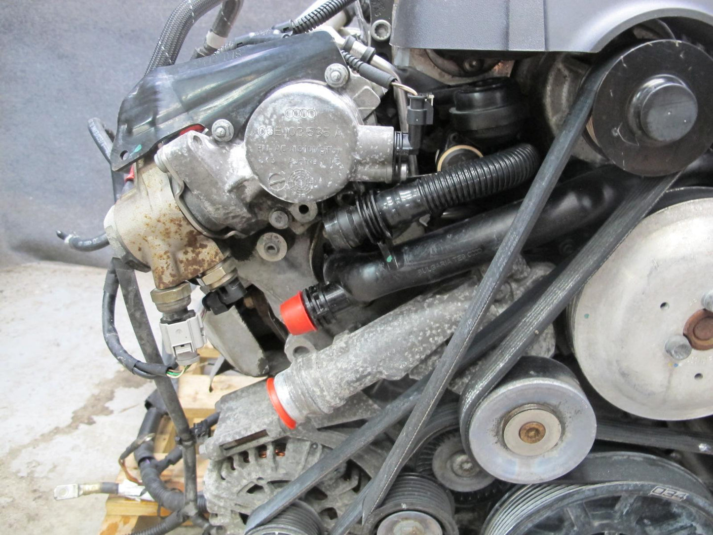 13-16 Audi B8 S4 3.0L Tfsi Xgxc AWD Complete Engine Motor 134K Miles