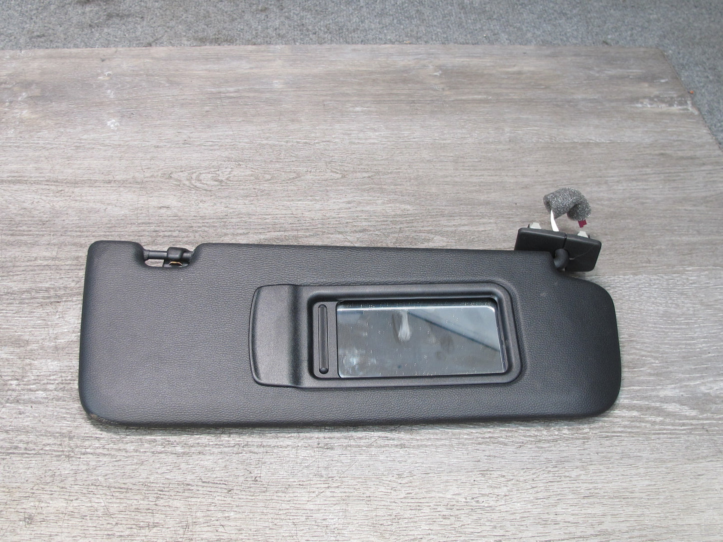 11-17 BMW F25 X3 Set of 2 Front Left & Right Sun Visor Black OEM