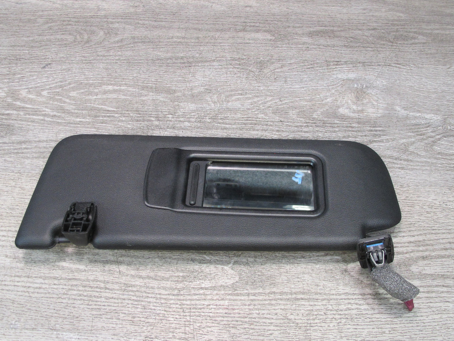 11-17 BMW F25 X3 Set of 2 Front Left & Right Sun Visor Black OEM