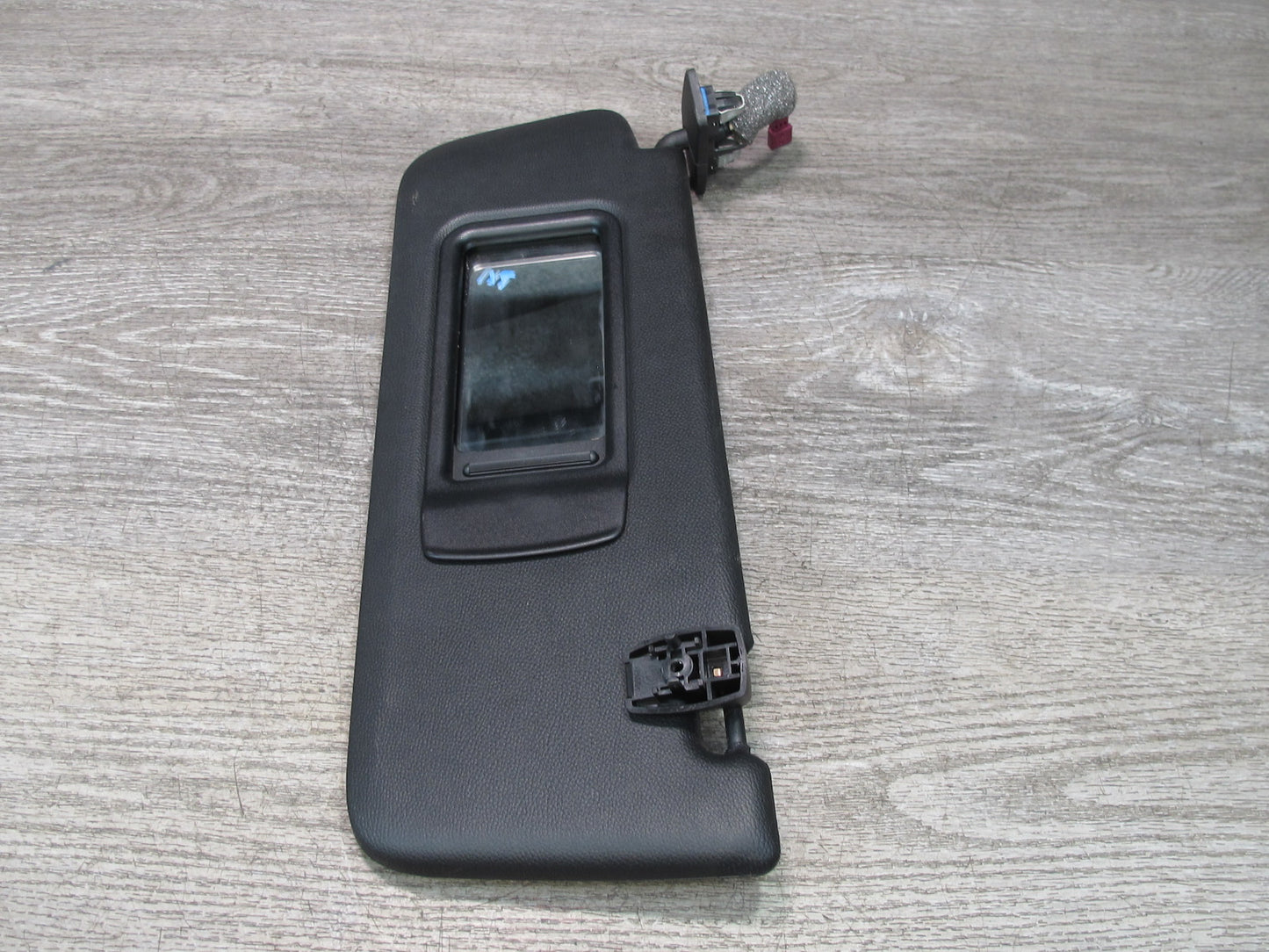 11-17 BMW F25 X3 Set of 2 Front Left & Right Sun Visor Black OEM