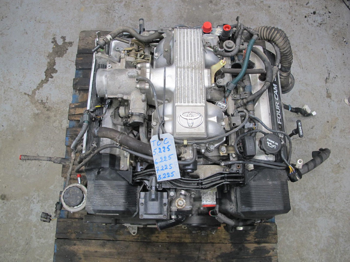 95-97 Toyota Celsior Lexus LS400 UCF20L 4.0L 1UZFE Complete Engine Motor 43K