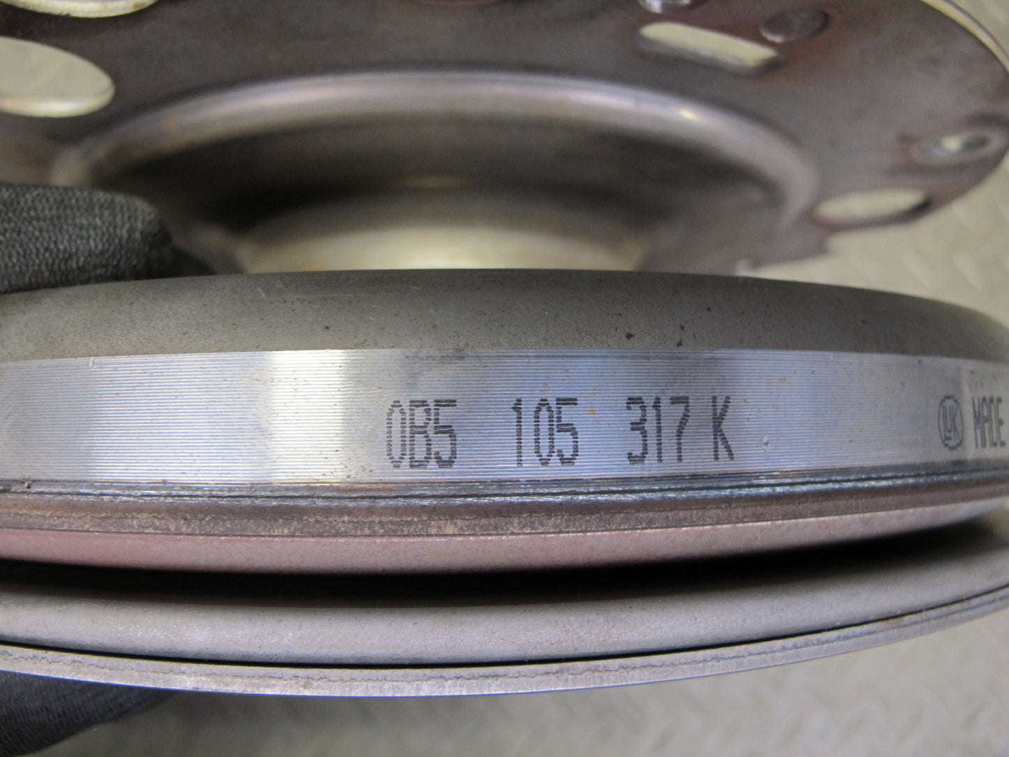 13-16 Audi B8 S4 Automatic Transmission Flywheel Disc 0B5105317K OEM