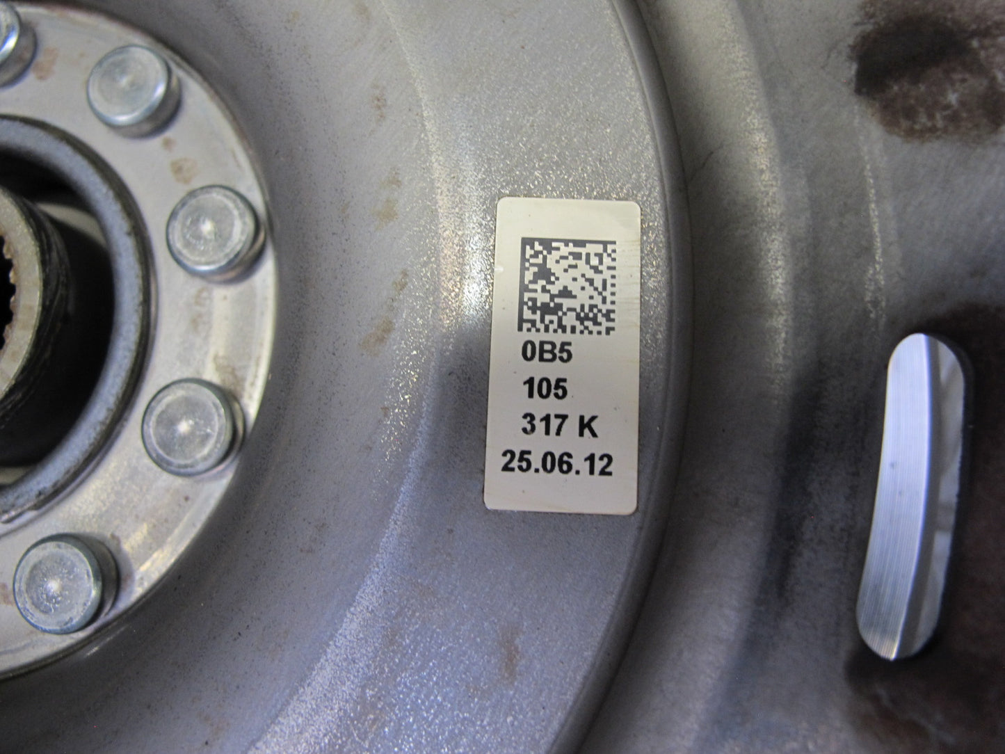 13-16 Audi B8 S4 Automatic Transmission Flywheel Disc 0B5105317K OEM