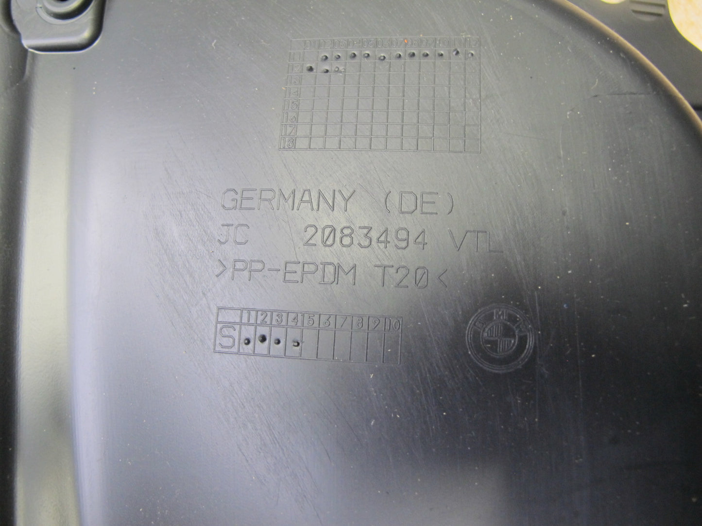 12-18 BMW F30 F31 Set of 2 Front Left & Right Door Interior Trim Cover Panel OEM