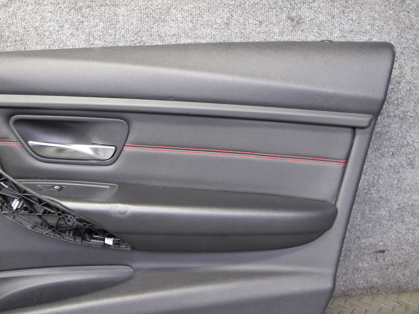 12-18 BMW F30 F31 Set of 2 Front Left & Right Door Interior Trim Cover Panel OEM