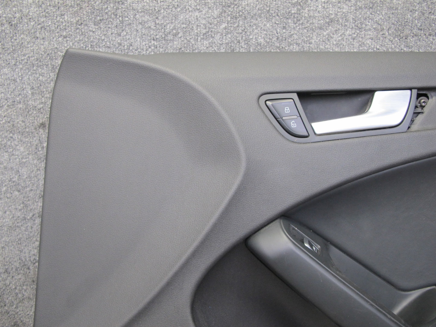 13-16 Audi B8 A4 S4 Set of 2 Front Left & Right Door Interior Trim Panel OEM