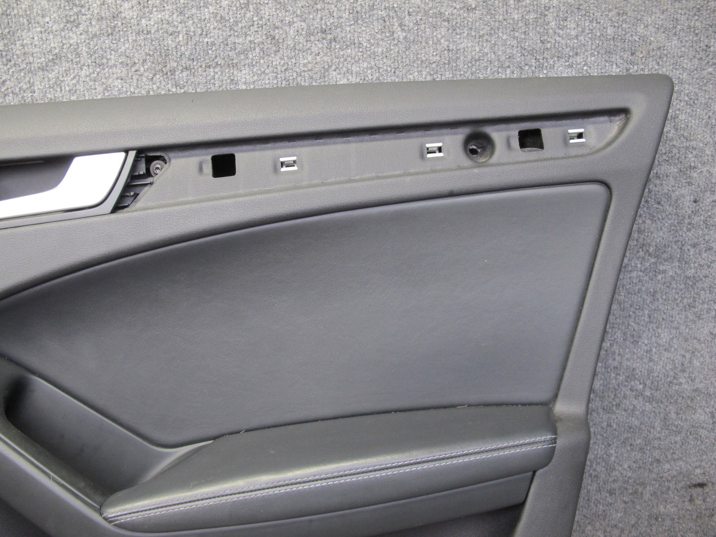 13-16 Audi B8 A4 S4 Set of 2 Front Left & Right Door Interior Trim Panel OEM