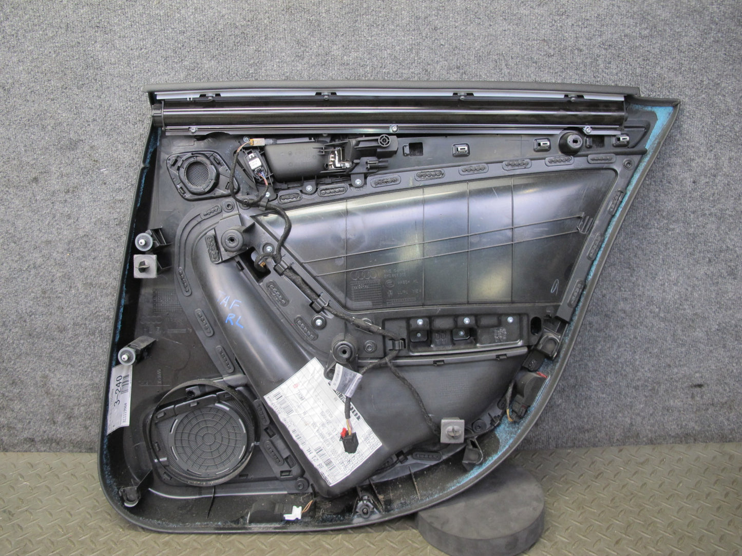 13-16 Audi B8 A4 S4 Set of 2 Rear Left & Right Door Interior Trim Panel OEM