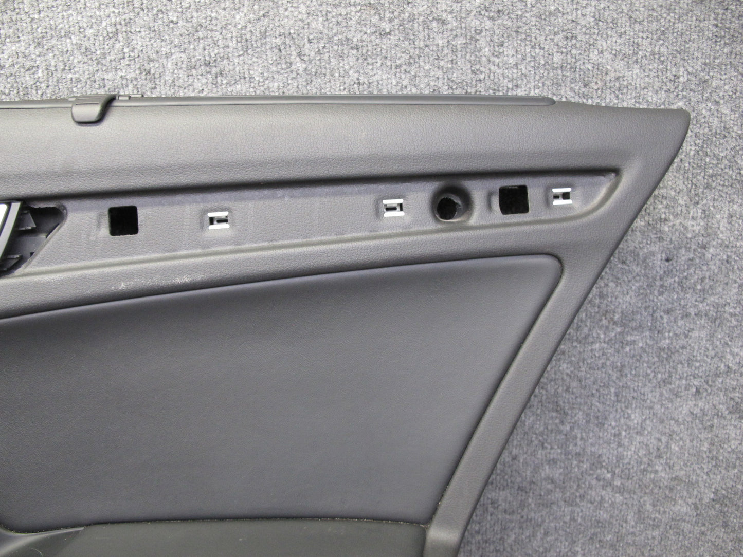 13-16 Audi B8 A4 S4 Set of 2 Rear Left & Right Door Interior Trim Panel OEM