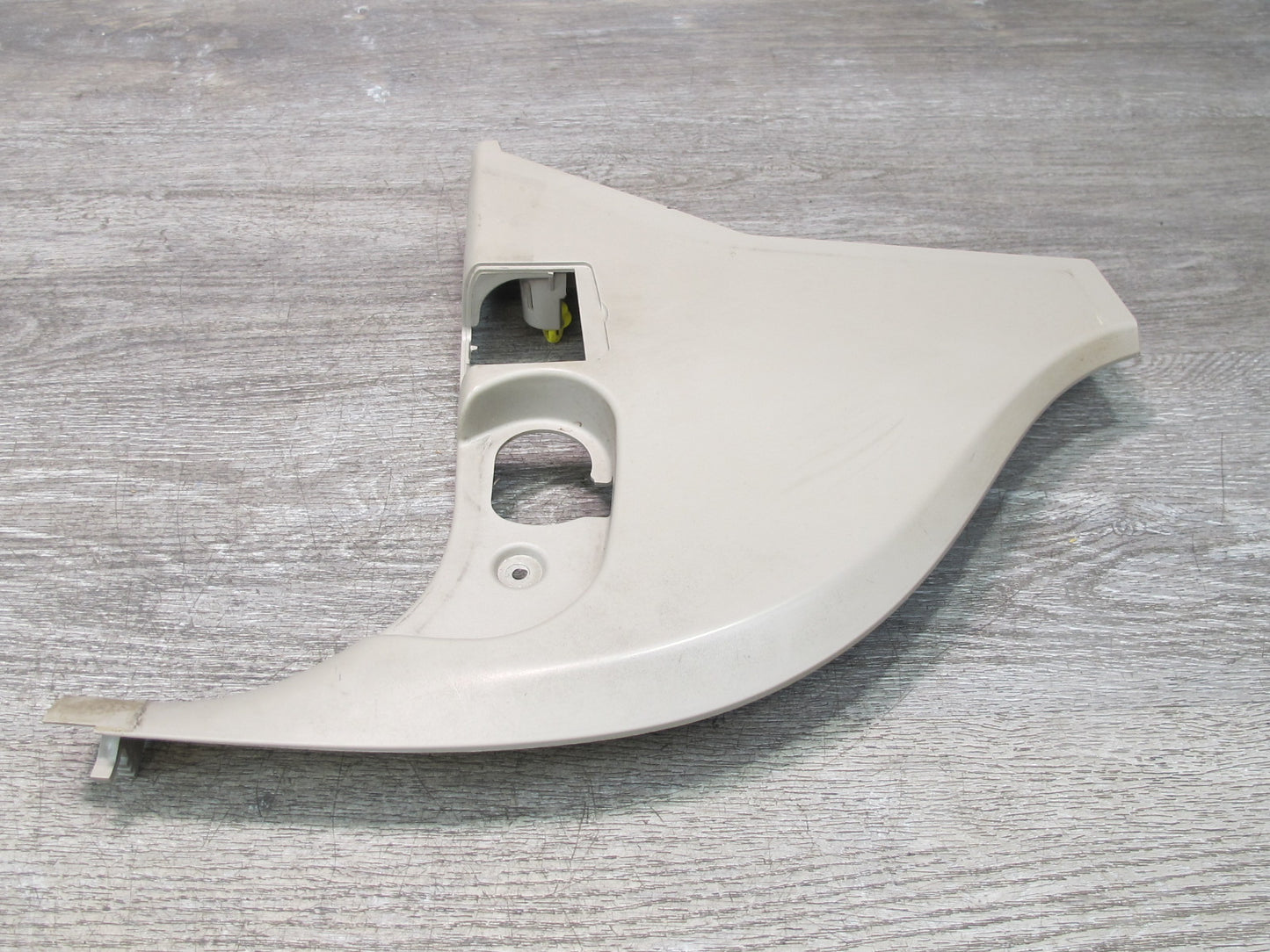 08-13 BMW E88 135I Conv Front Left & Right Lower Kick Trim Cover Beige Set OEM