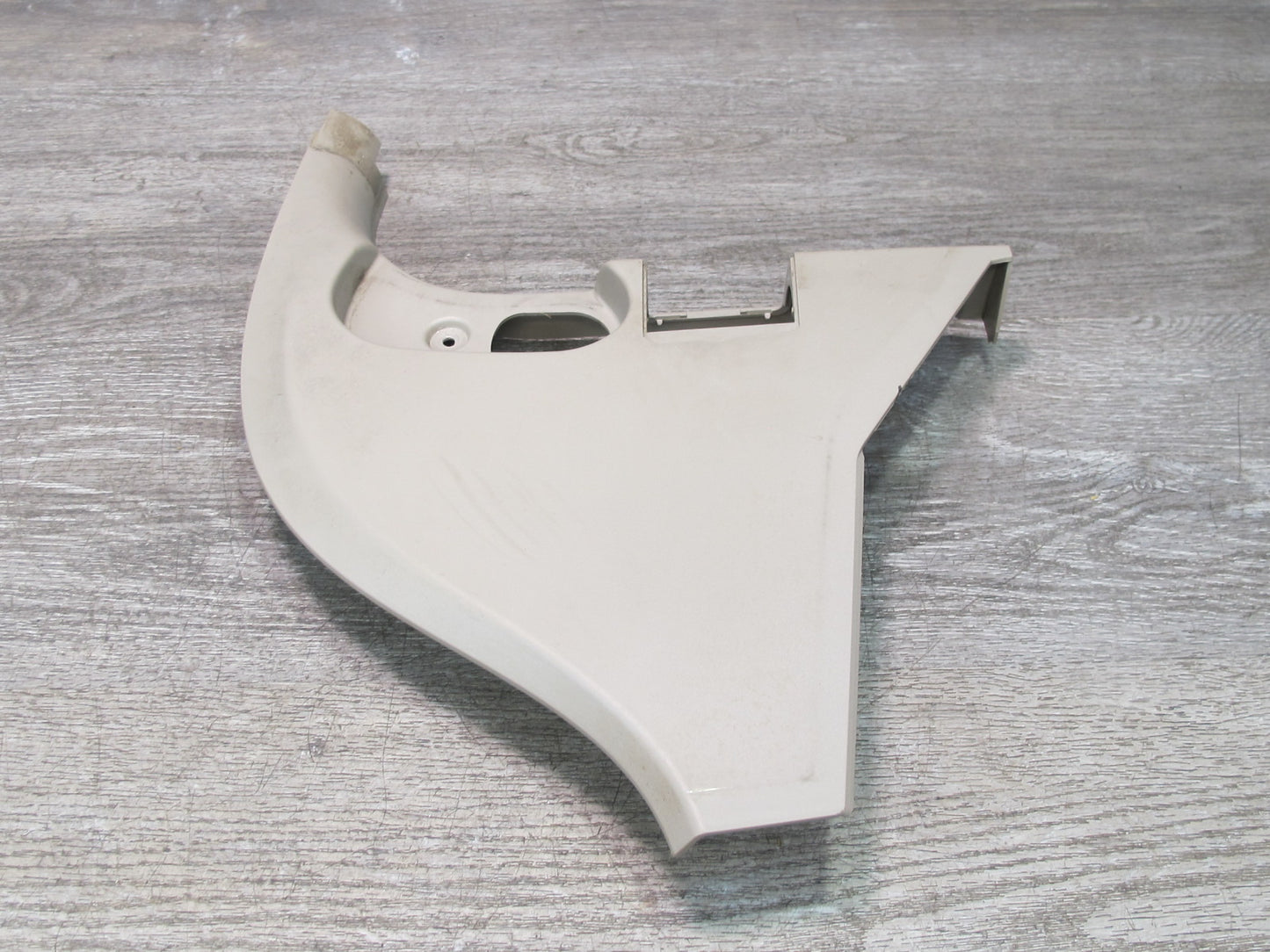 08-13 BMW E88 135I Conv Front Left & Right Lower Kick Trim Cover Beige Set OEM