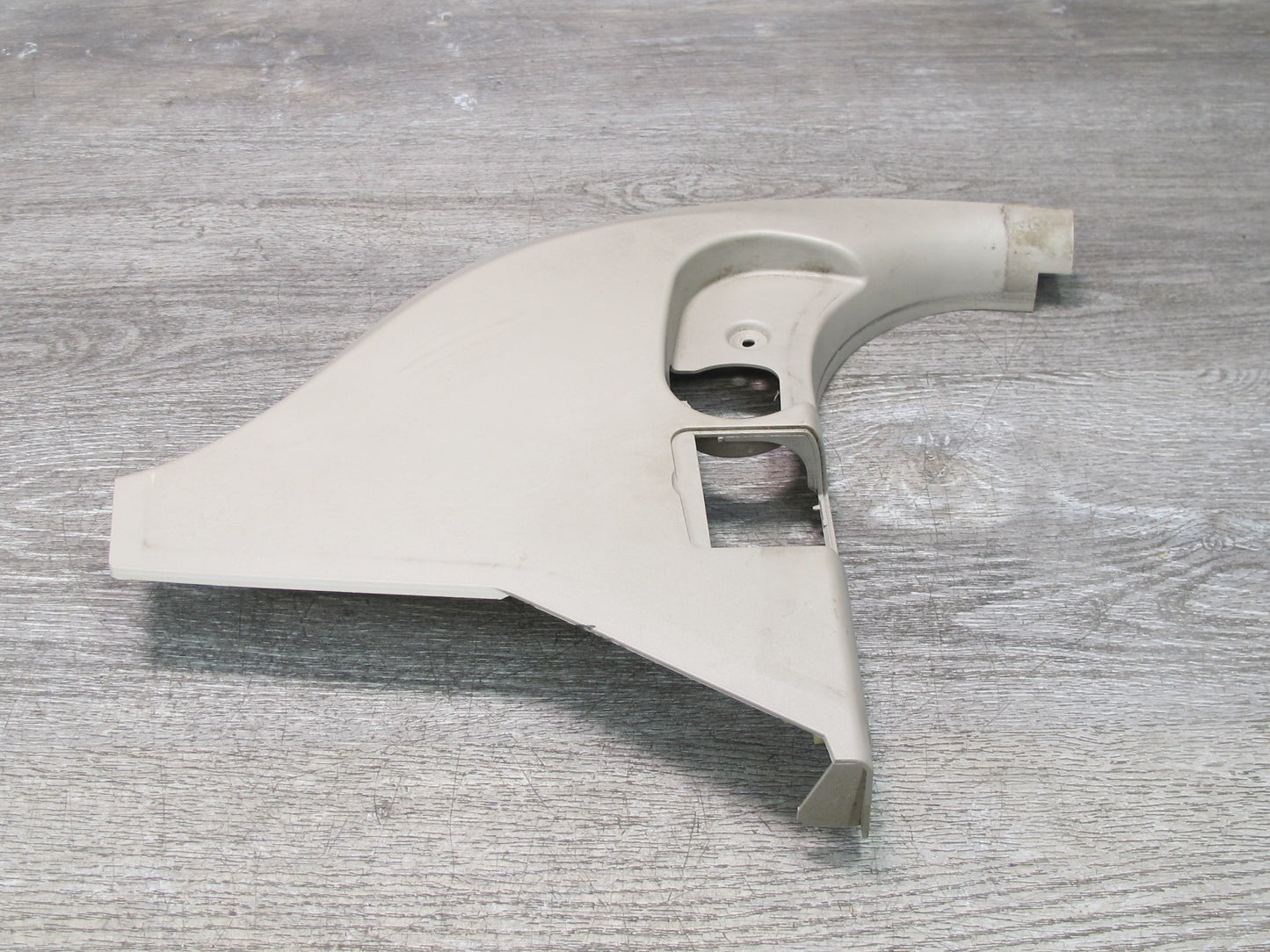 08-13 BMW E88 135I Conv Front Left & Right Lower Kick Trim Cover Beige Set OEM