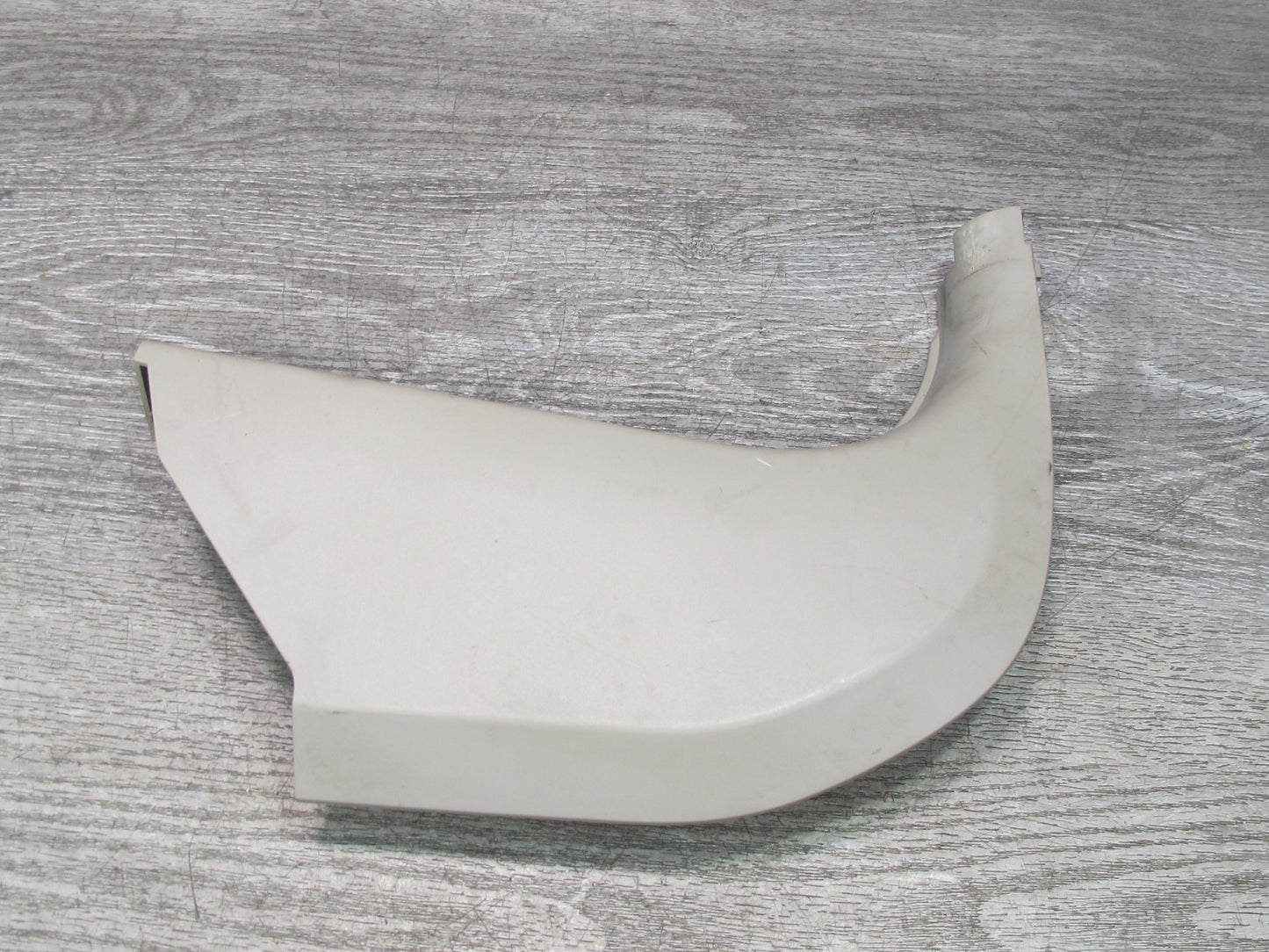 08-13 BMW E88 135I Conv Front Left & Right Lower Kick Trim Cover Beige Set OEM