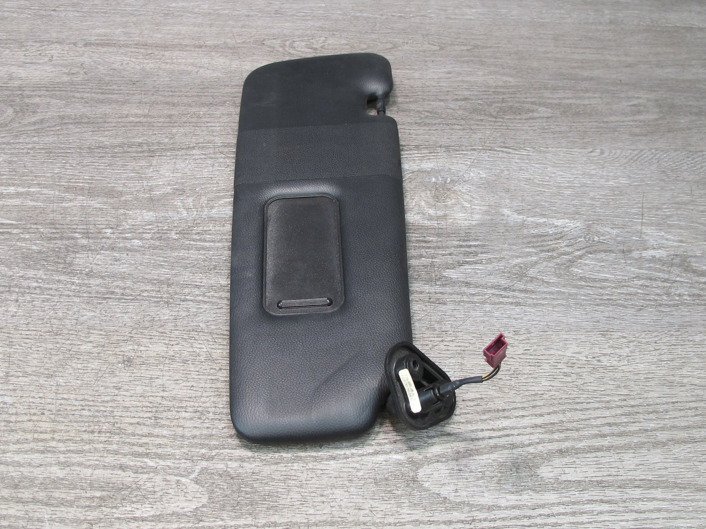 08-13 BMW E88 135i Convertible Left & Right Sun Visor Black Set OEM