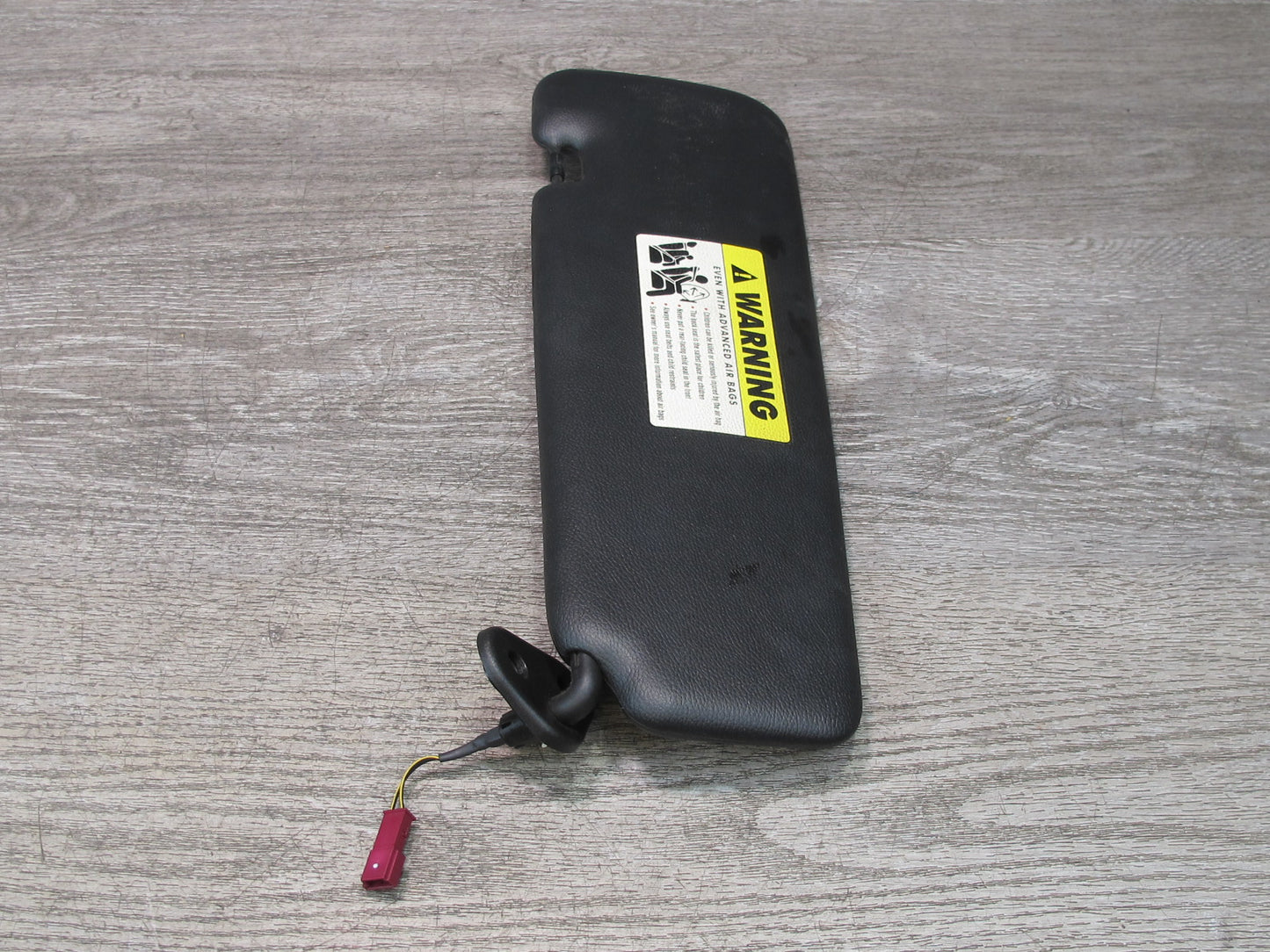 08-13 BMW E88 135i Convertible Left & Right Sun Visor Black Set OEM