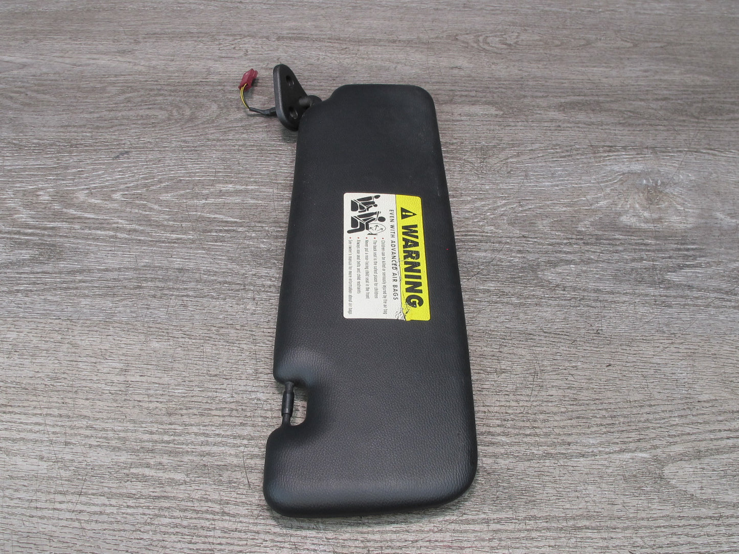 08-13 BMW E88 135i Convertible Left & Right Sun Visor Black Set OEM