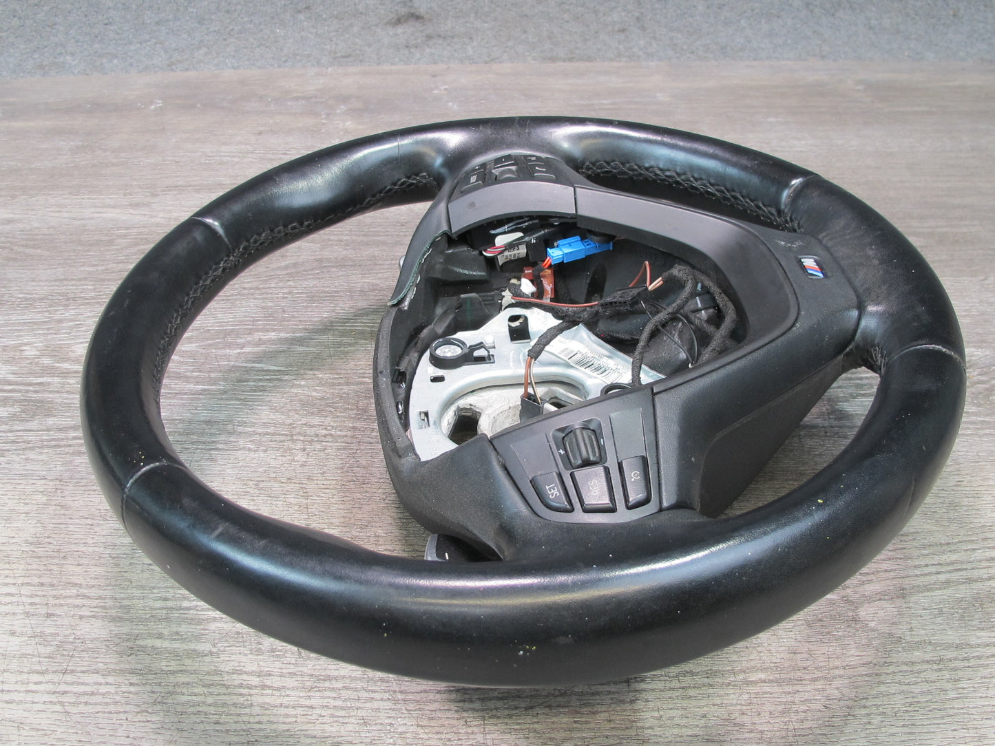 11-14 BMW F25 X3 M Sport Leather Heated Steering w Paddles OEM