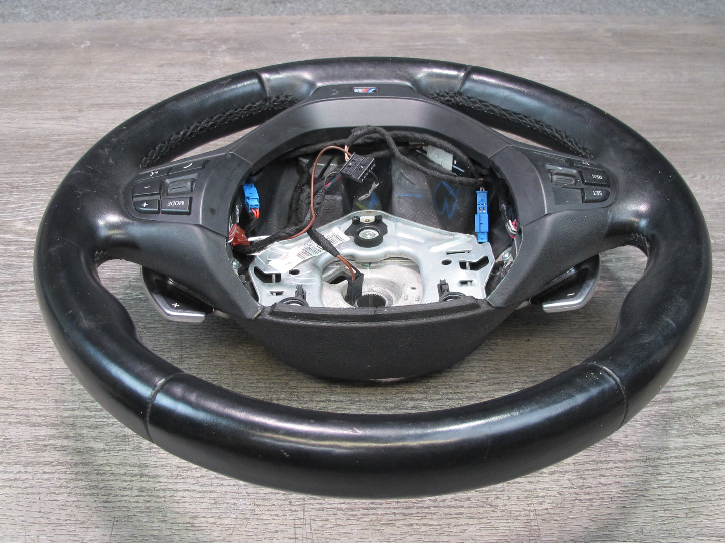 11-14 BMW F25 X3 M Sport Leather Heated Steering w Paddles OEM