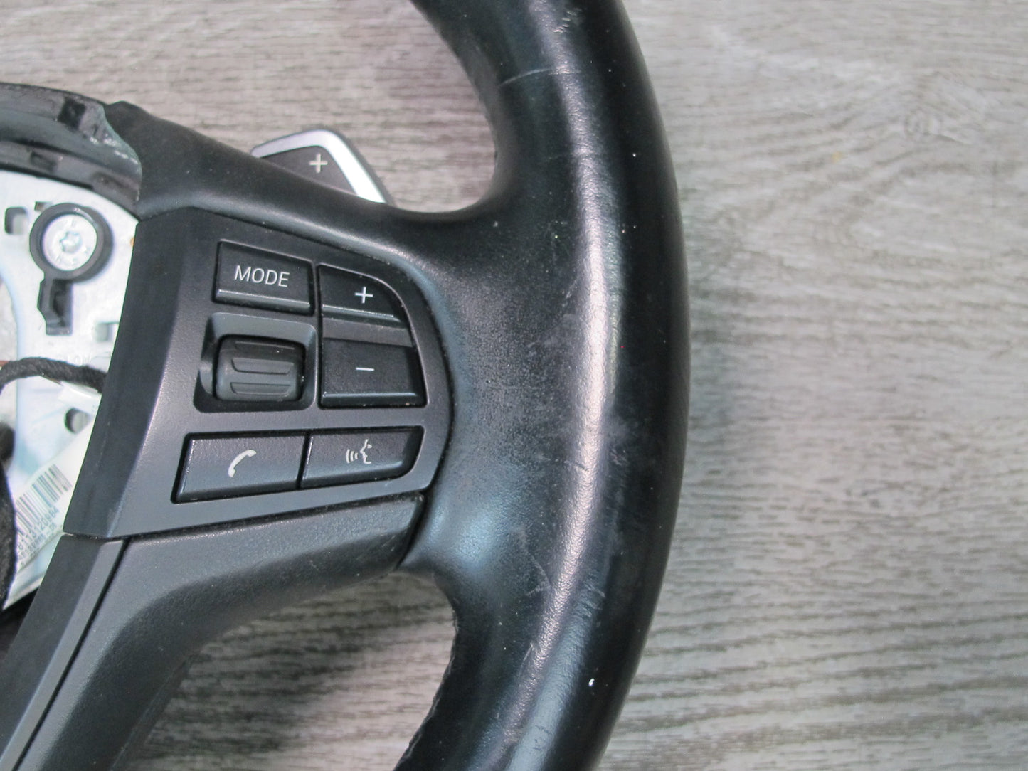 11-14 BMW F25 X3 M Sport Leather Heated Steering w Paddles OEM