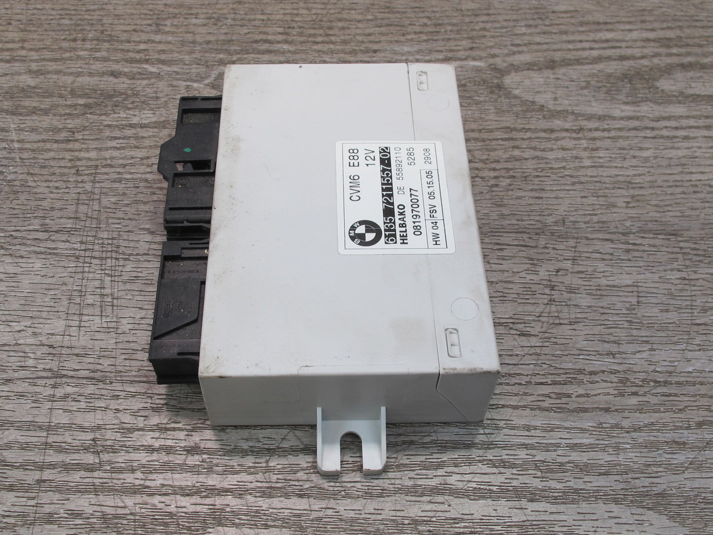 08-09 BMW E88 135I Convertible Folding TOP Roof Control Module 7211557 OEM