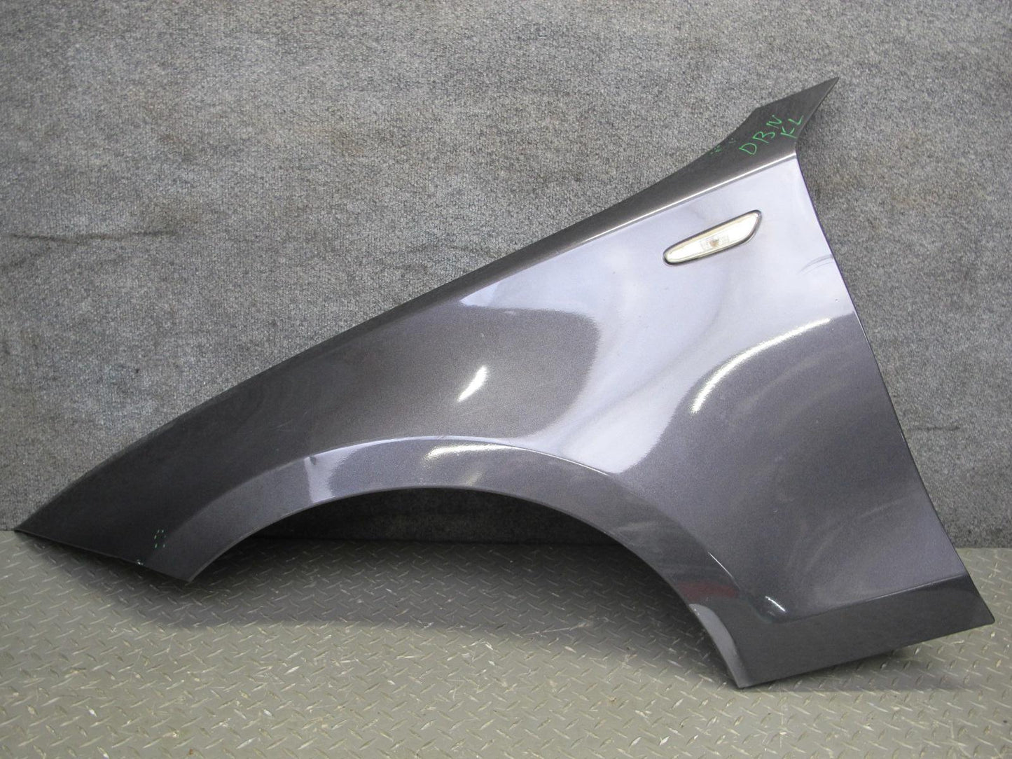08-13 BMW E82 E88 135i Front Left Fender Shell Panel Sparkling Graphite OEM