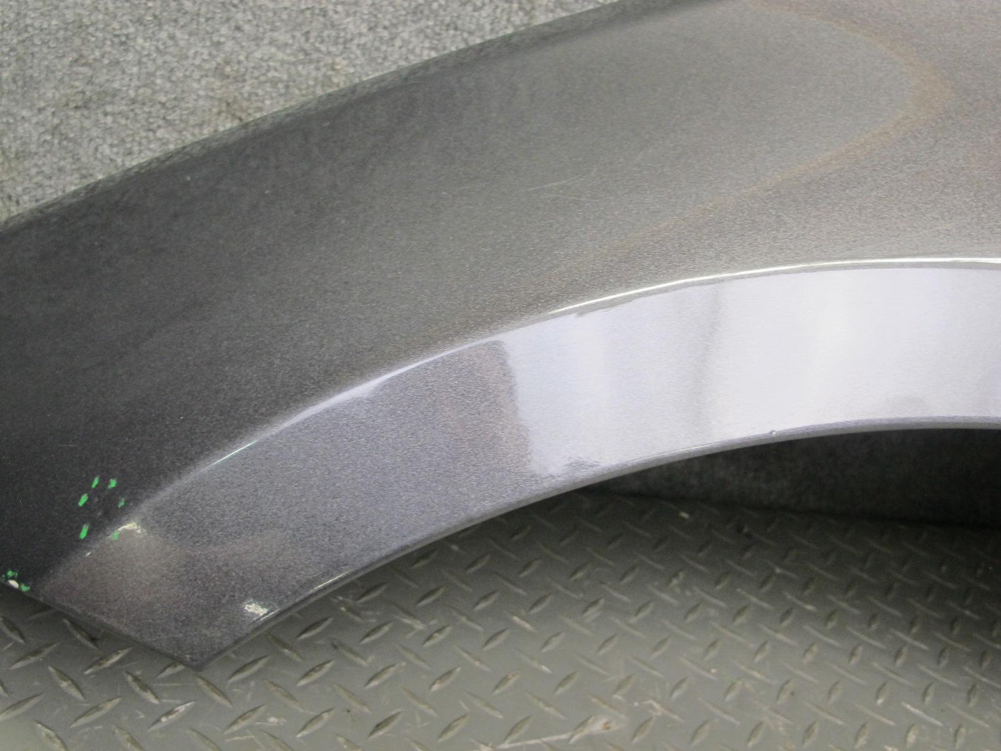 08-13 BMW E82 E88 135i Front Left Fender Shell Panel Sparkling Graphite OEM