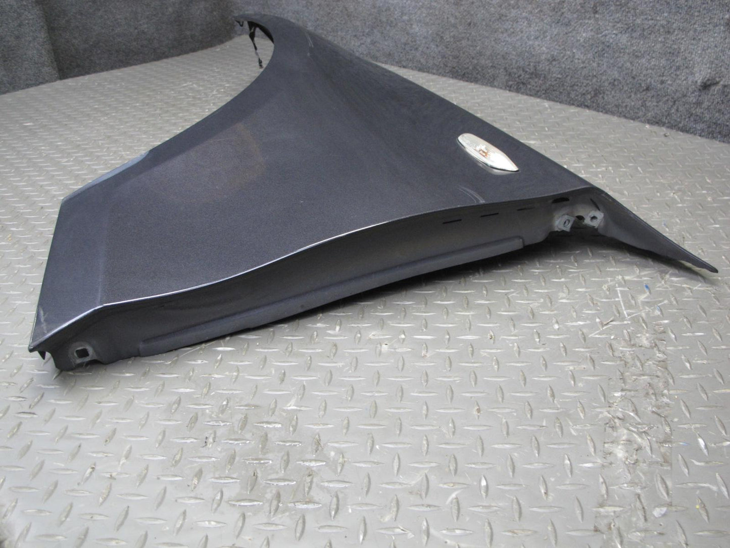 08-13 BMW E82 E88 135i Front Left Fender Shell Panel Sparkling Graphite OEM
