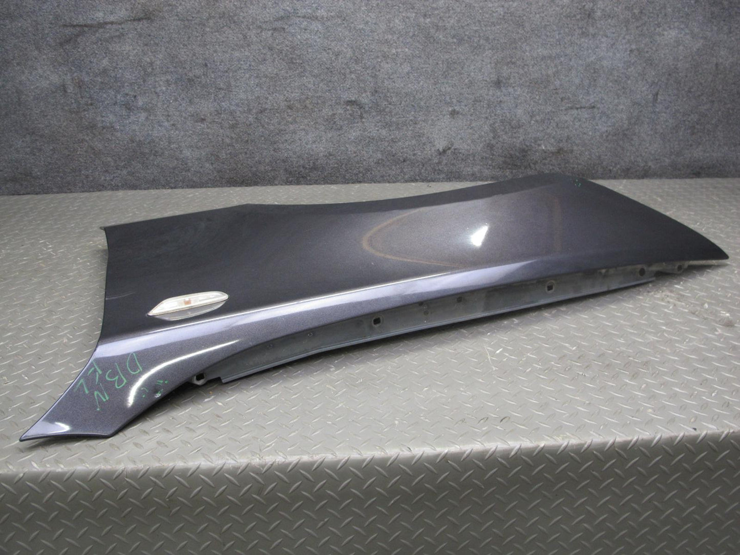 08-13 BMW E82 E88 135i Front Left Fender Shell Panel Sparkling Graphite OEM