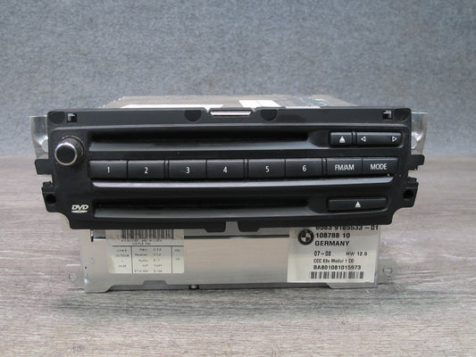 2008 BMW E82 E88 135I CCC Navi Radio CD Player Receiver Head Unit 9185533 OEM