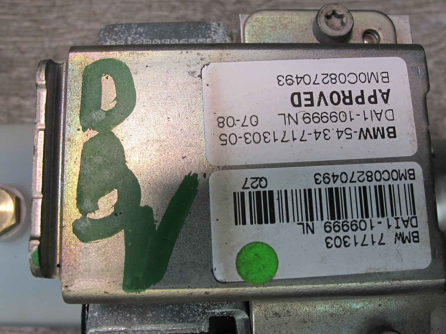 08-13 BMW E88 135i Convertible TOP Roof Hydraulic Pump Motor 7171303 OEM