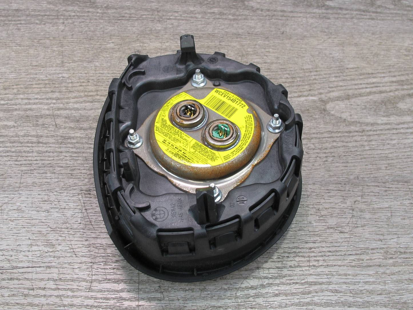 08-10 BMW E88 FRONT LEFT DRIVER SIDE SPORT STEERING WHEEL SRS AIRBAG OEM