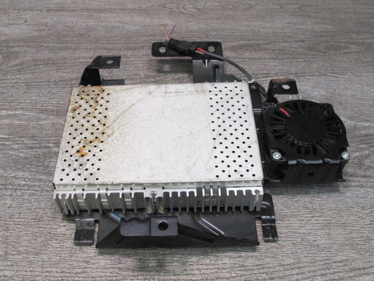 08-09 BMW E82 E88 135I Satellite Radio Receiver Tuner Module w Fan & Bracket OEM