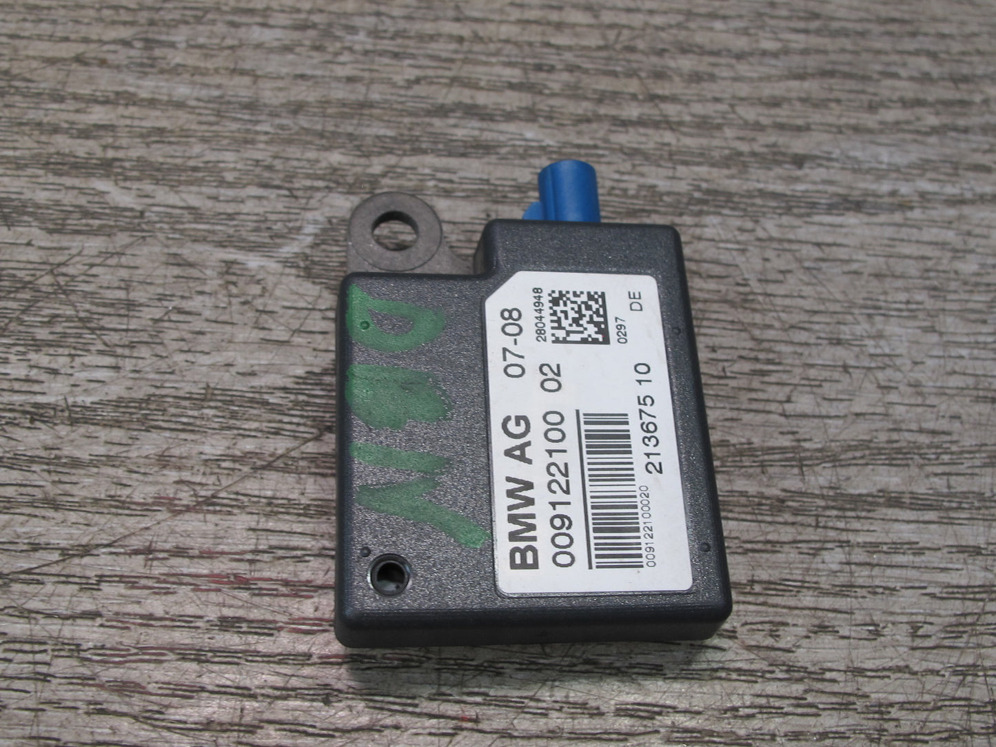 08-13 BMW E88 135I Convertible GPS Antenna Amplifier Module 9122100 OEM