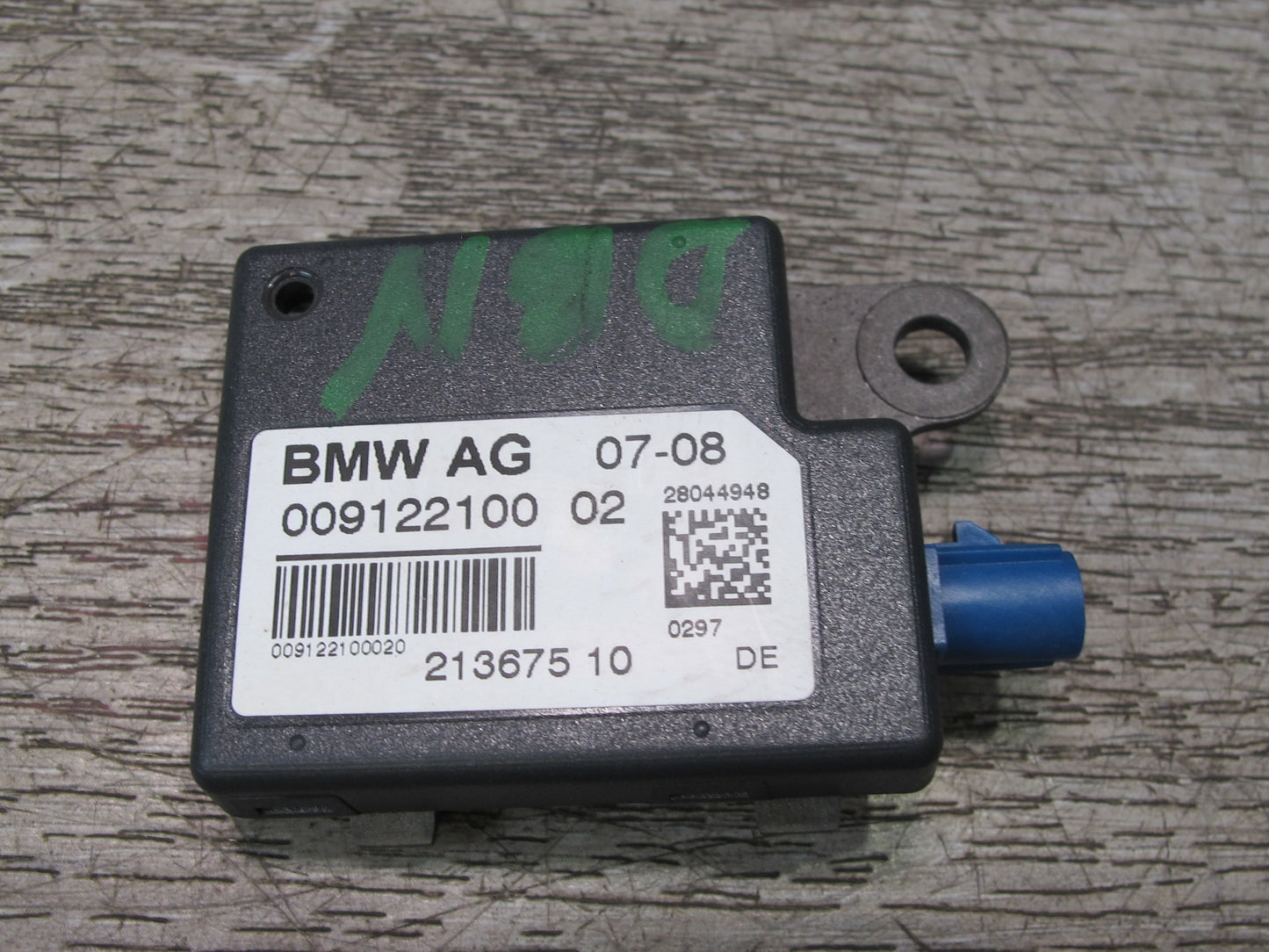 08-13 BMW E88 135I Convertible GPS Antenna Amplifier Module 9122100 OEM