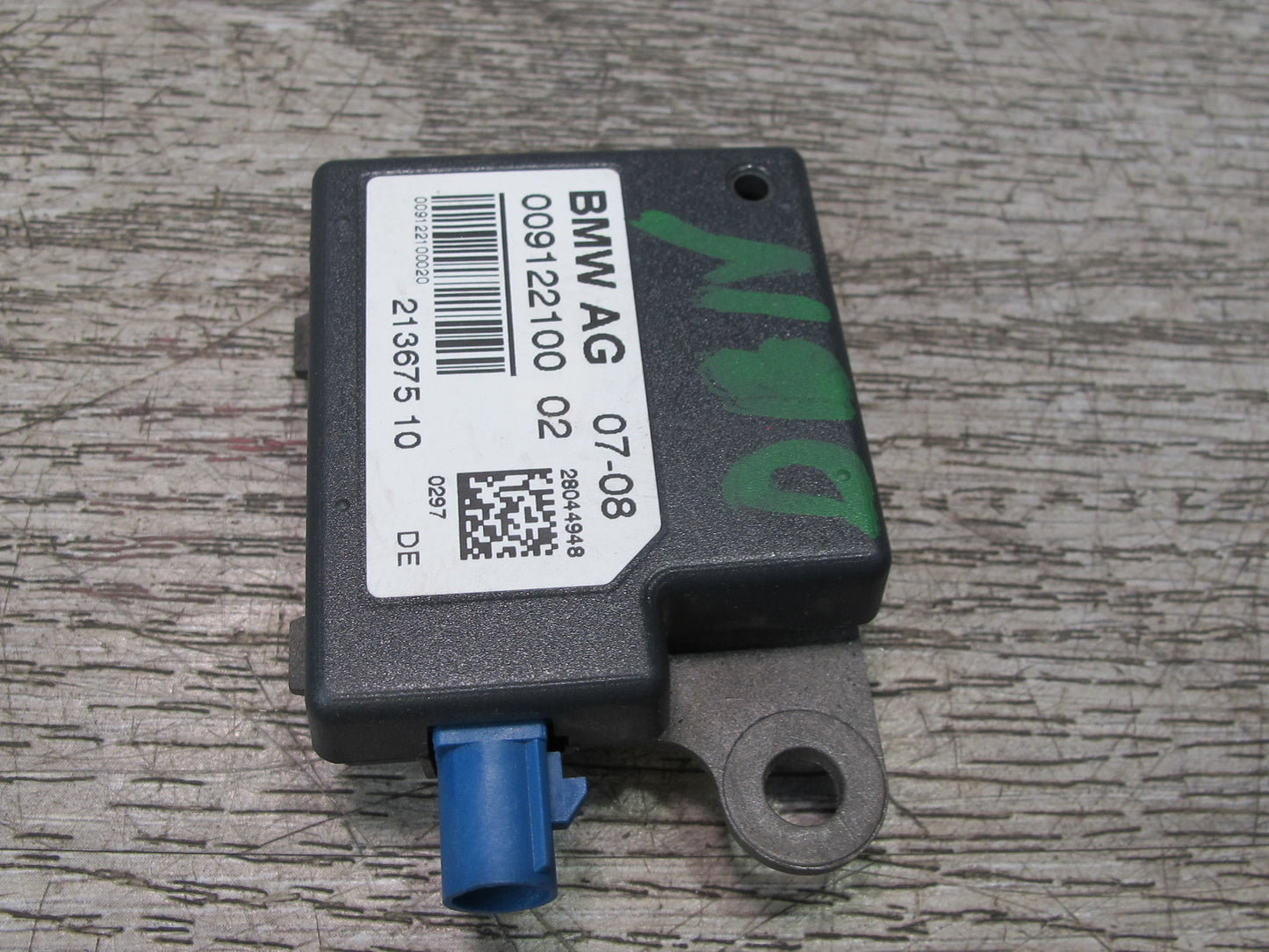 08-13 BMW E88 135I Convertible GPS Antenna Amplifier Module 9122100 OEM