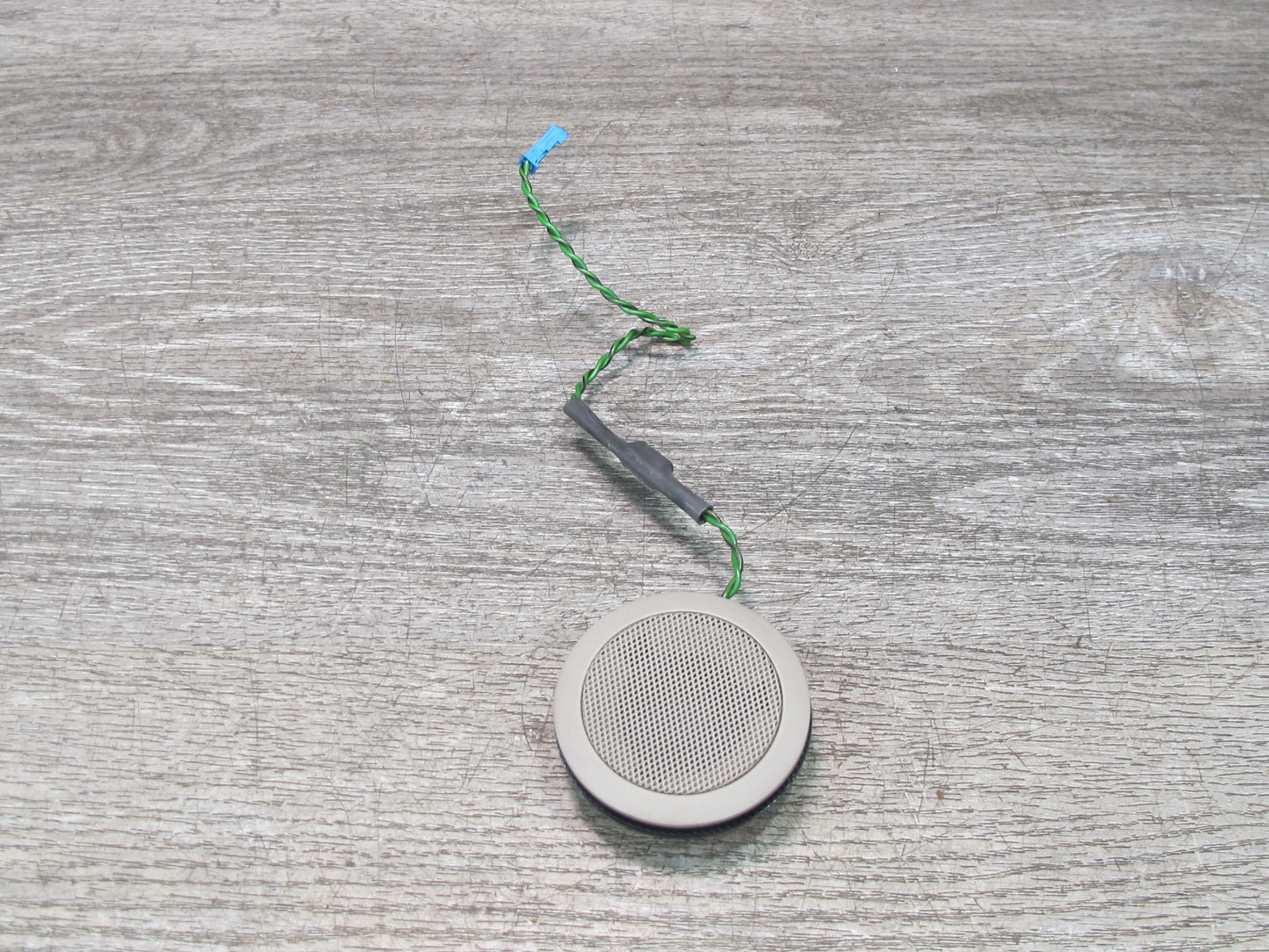 08-09 BMW E88 135i Convertible Set of 2 Rear Tweeter Speaker w Trim Beige OEM