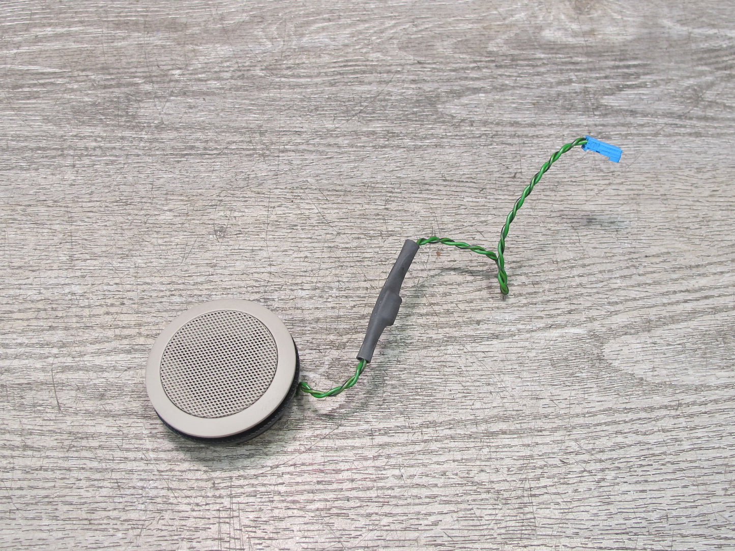 08-09 BMW E88 135i Convertible Set of 2 Rear Tweeter Speaker w Trim Beige OEM