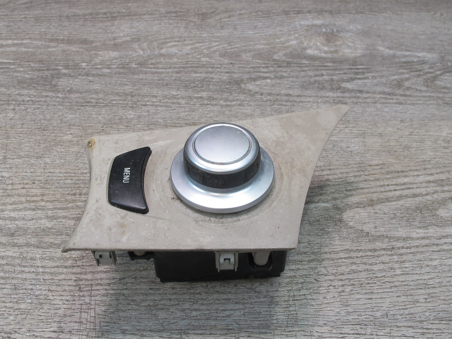 2008 BMW E82 E88 135I idrive Media Controller Switch w Trim Beige 9125348 OEM