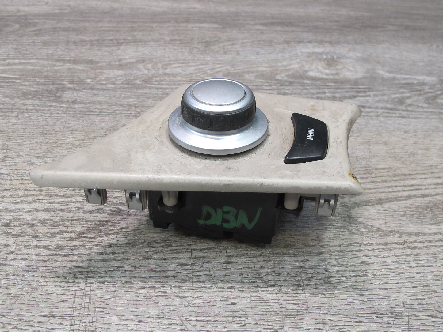 2008 BMW E82 E88 135I idrive Media Controller Switch w Trim Beige 9125348 OEM