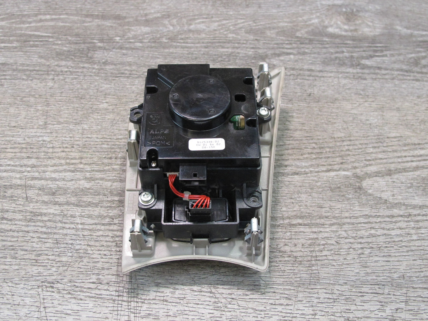 2008 BMW E82 E88 135I idrive Media Controller Switch w Trim Beige 9125348 OEM