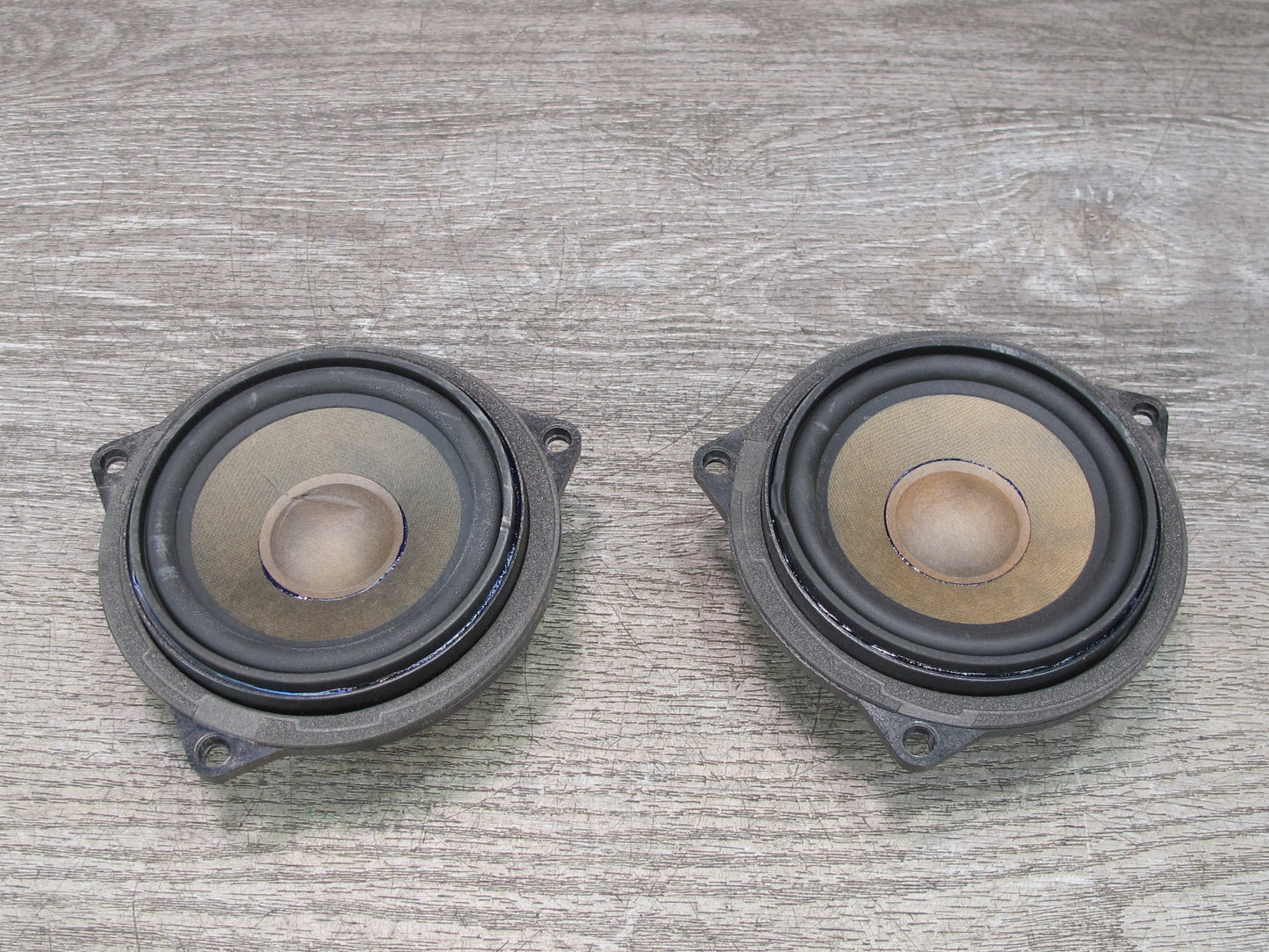08-13 BMW E82 E88 135i Front Right & Left Door Audio Speaker Set 6945411 OEM