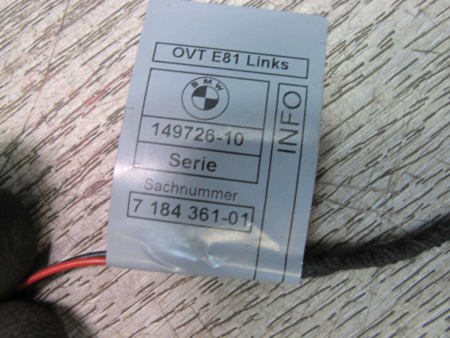 08-13 BMW E88 135I Convert Front Left Driver Door Exterior Handle w Keyless OEM