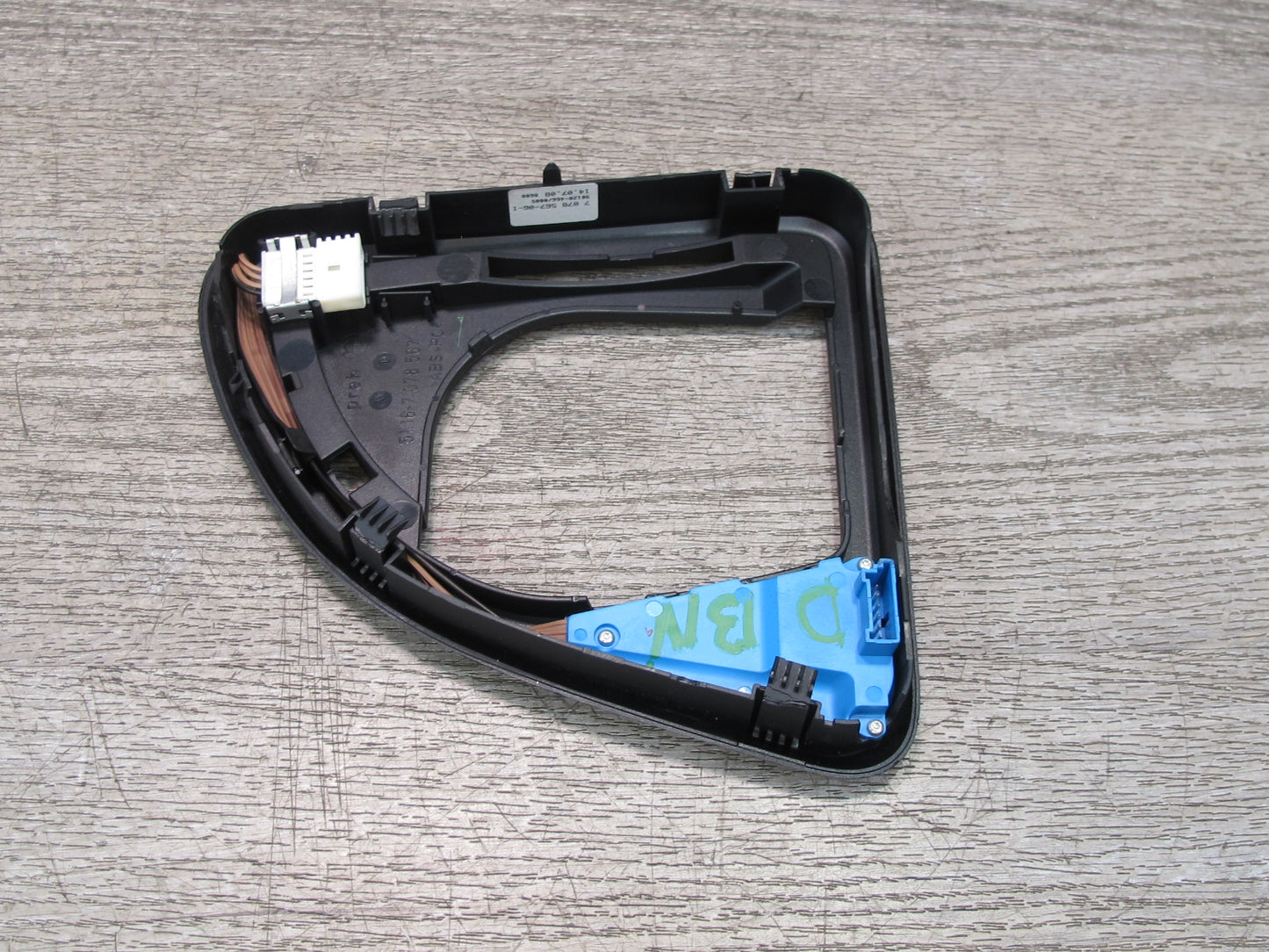 08-13 BMW E82 E88 135I A/T Center Console Shifter Trim Cover Panel 7078567 OEM