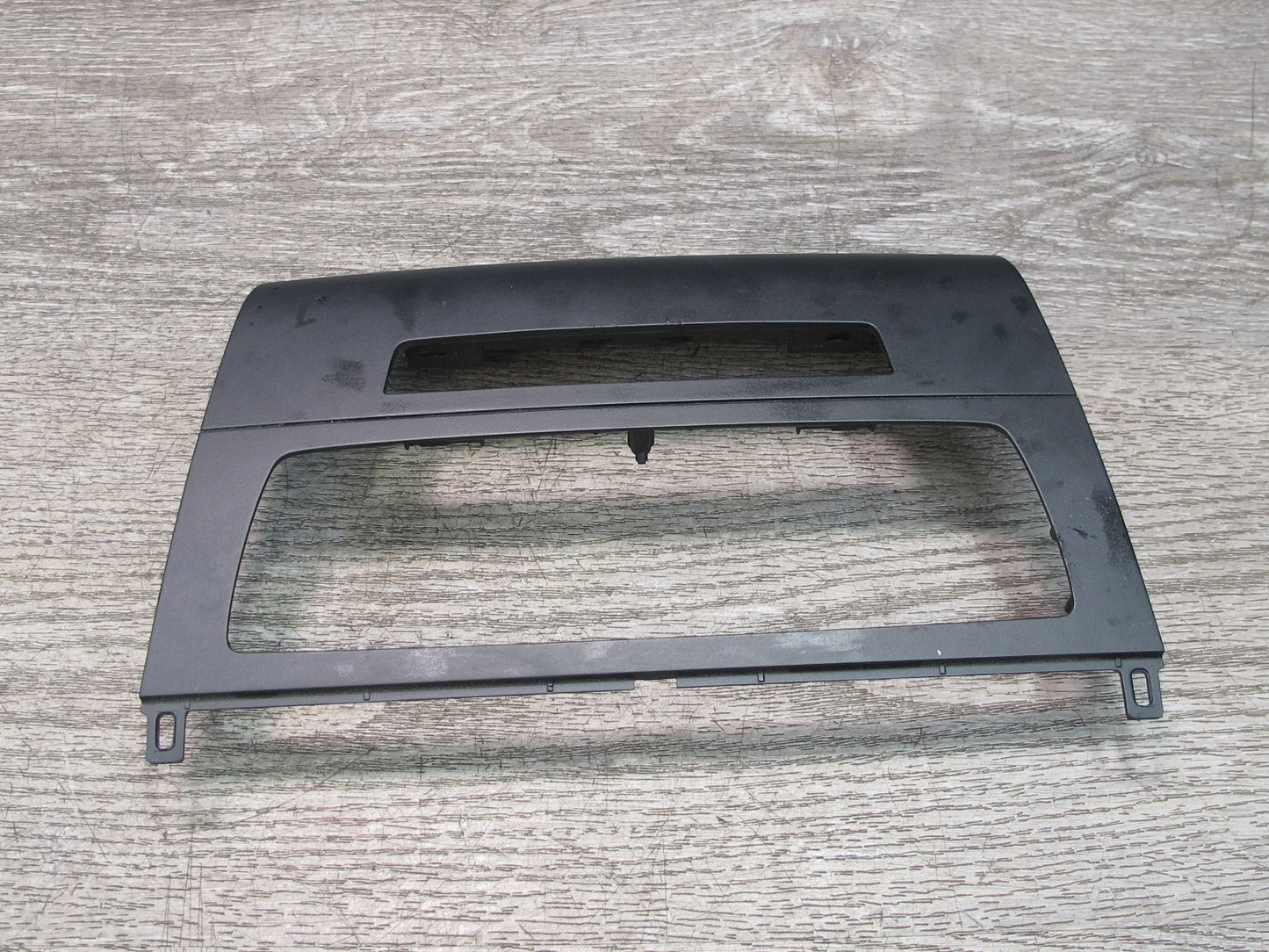 08-13 BMW E82 E88 135I Front Center Console Radio Trim Cover Panel Black OEM