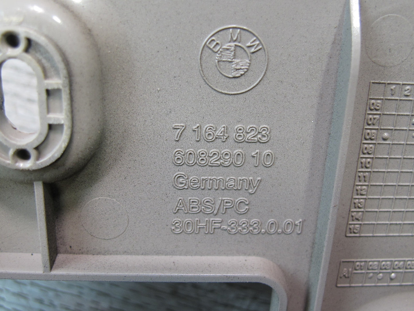 08-13 BMW E88 135i Conv Rear Left & Right Roll Over Bar Trim Cover Beige Set OEM