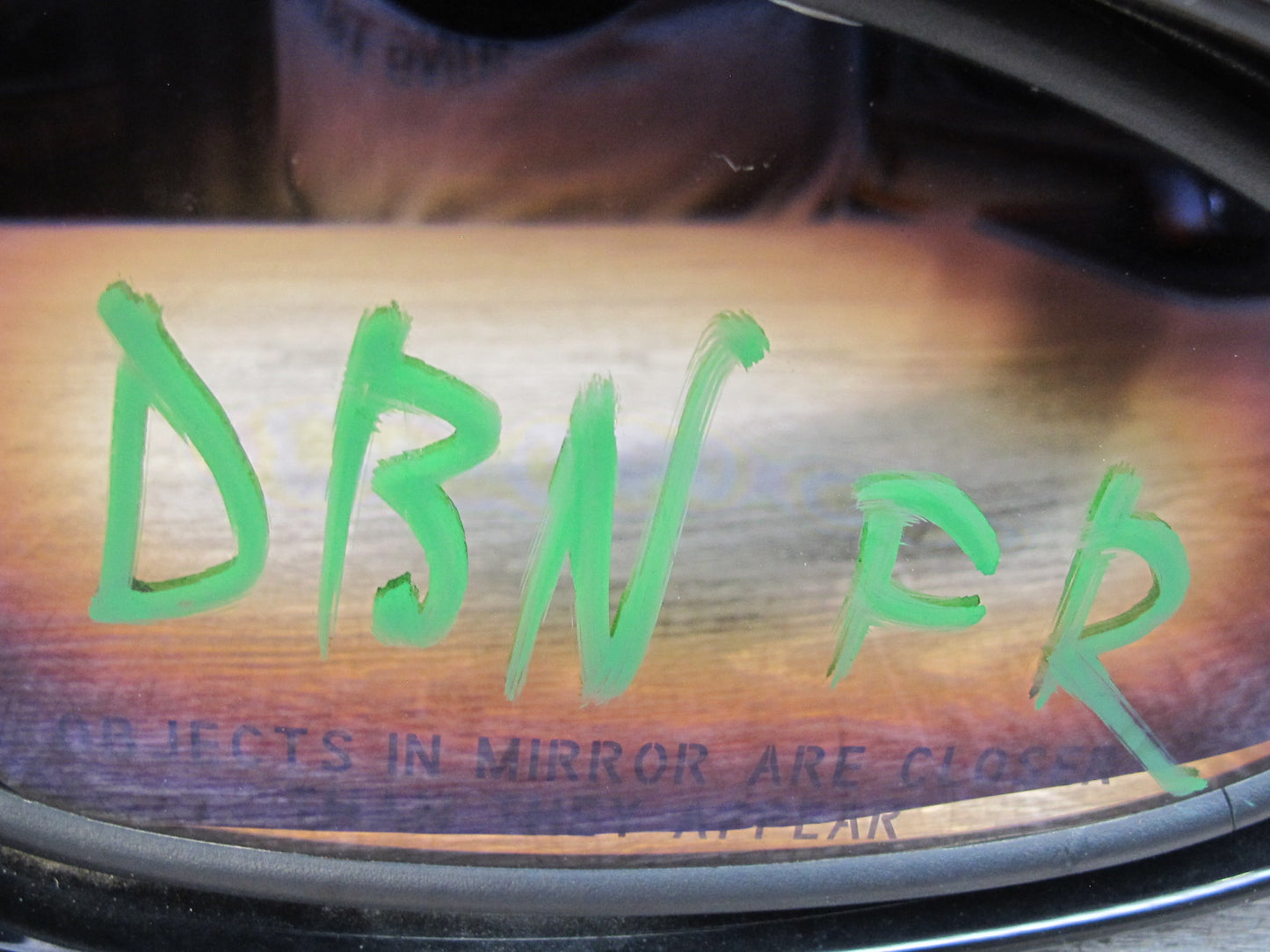 08-10 BMW E82 E88 135i Right Heated Side View Mirror OEM Glass Discoloration