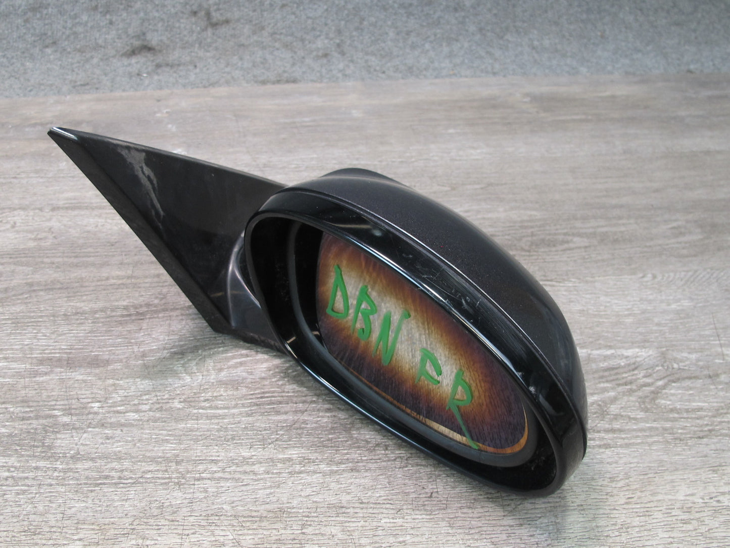 08-10 BMW E82 E88 135i Right Heated Side View Mirror OEM Glass Discoloration